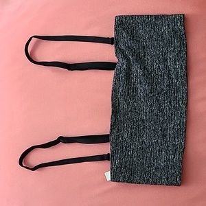 VS Pink Unlined Compression Sports Bra